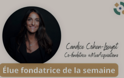 LES ECHOS x Charlie Perreau : Candice Cohen Louyot élue fondatrice de la semaine