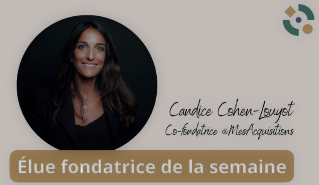 LES ECHOS x Charlie Perreau : Candice Cohen Louyot élue fondatrice de la semaine